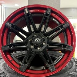 Rims 22x12 Mounted And Balance 