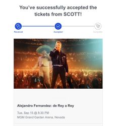 Alejandro Fernandez Tickets Scam 