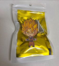 New Dragon Ball Z Goku Car Air Vent Clip,New car air vent clip with a chibi-style Super Saiyan Goku design. This accessory is made of acrylic and plas