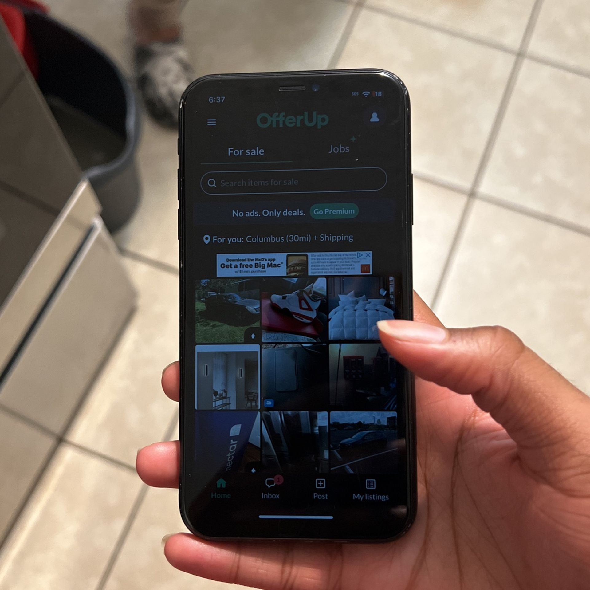 Fully Working iPhone Xr Cracked Back