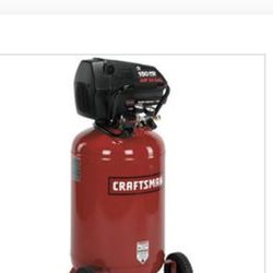 Red Craftsman 30 gallon model 919 series 72iy air compressor