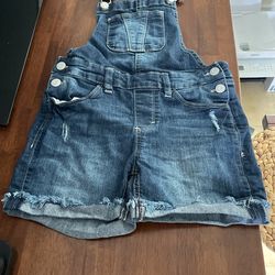 Girls Overalls Shorts Size 10