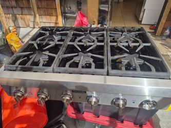 Thermador Professional 6-Burner Gas Rangetop