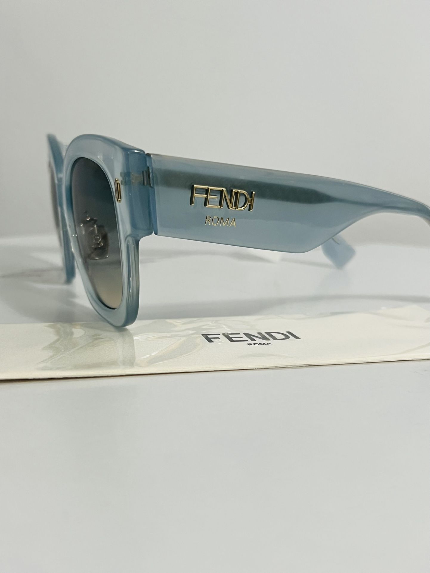 Fendi Light Blue Sunglasses