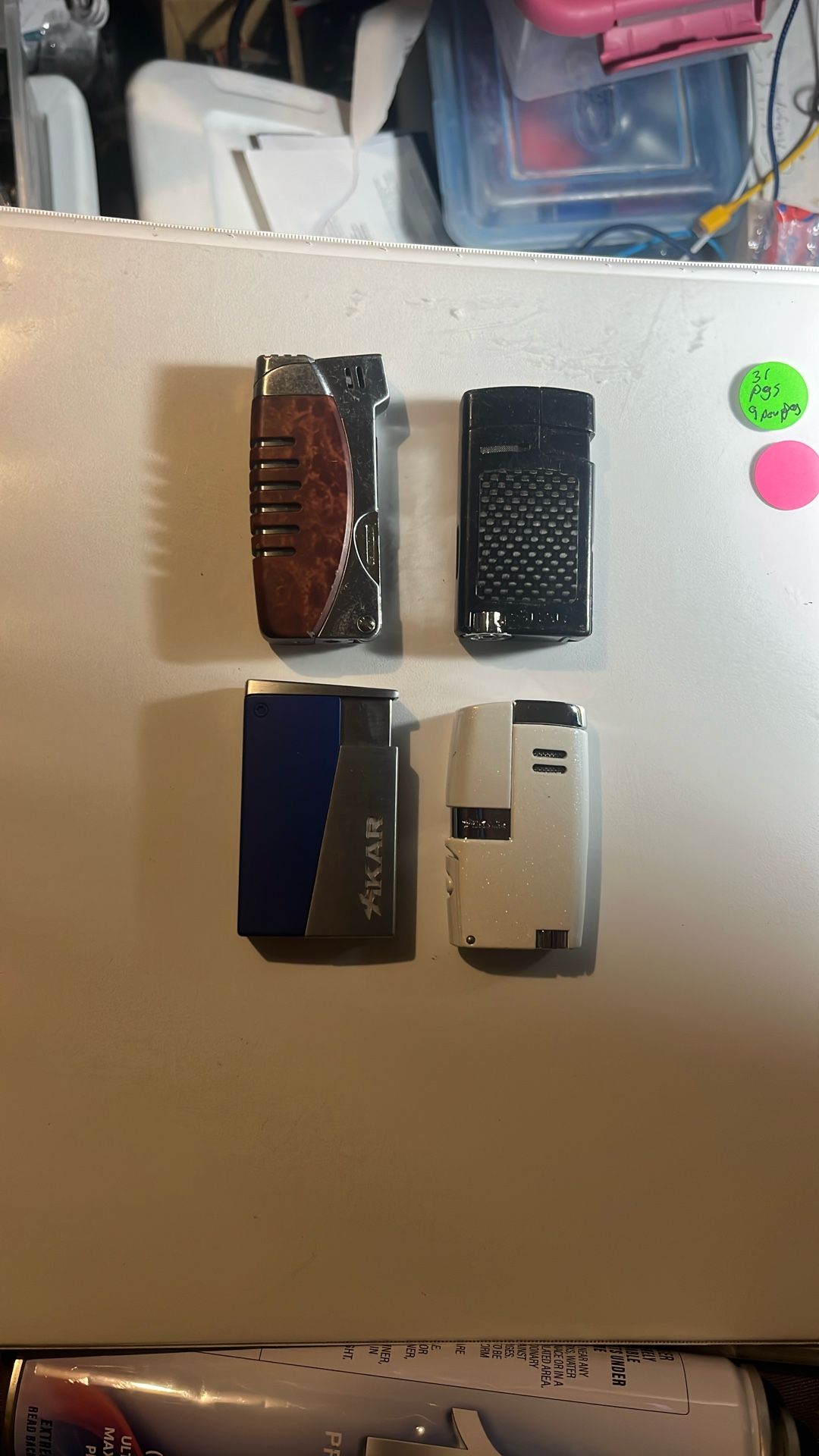 this Is A Lot Of  4 Cigar Lighters From Xikar