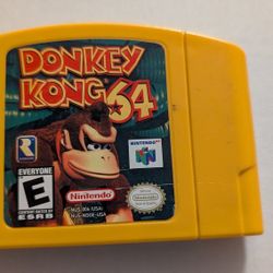 Nintendo 64 Game Donkey Kong 64 