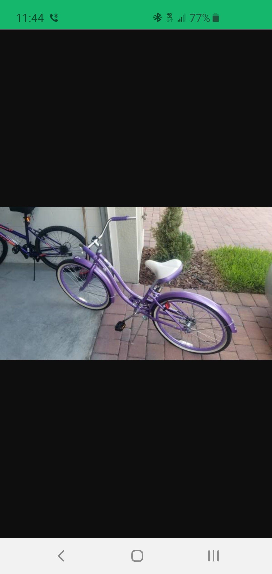 Girls cruiser bike