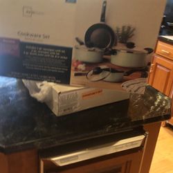 cookware set never open pasked