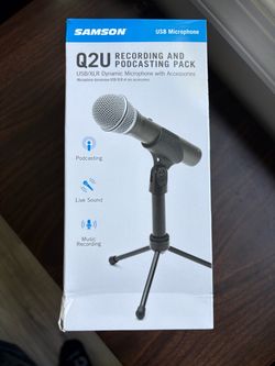 Samson Q2U USB/XLR Dynamic Microphone Pack