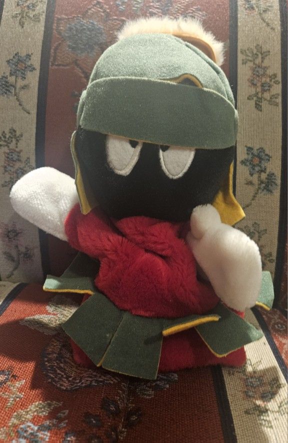 VTG 1995 WB LOONEY TOONS MARVIN THE MARTIAN HAND PUPPET