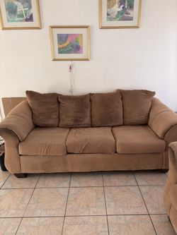 Sofa and lover seat with coffee table