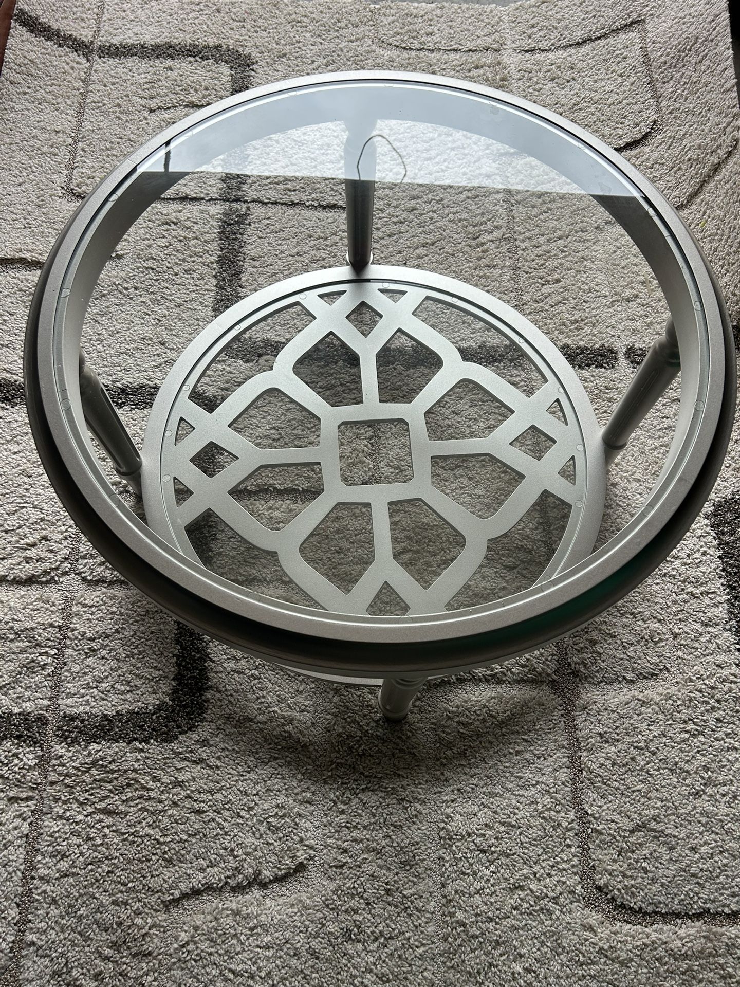 solid wood coffee table