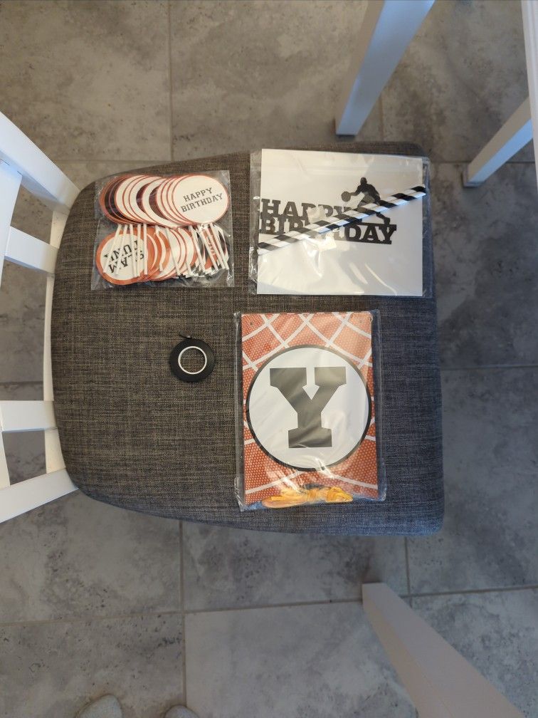Basketball Birthday Party Decorations Kit