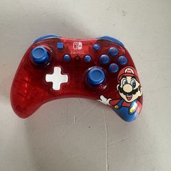 Nintendo Switch Red Rock Candy Controller