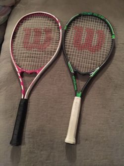 Tennis racquets