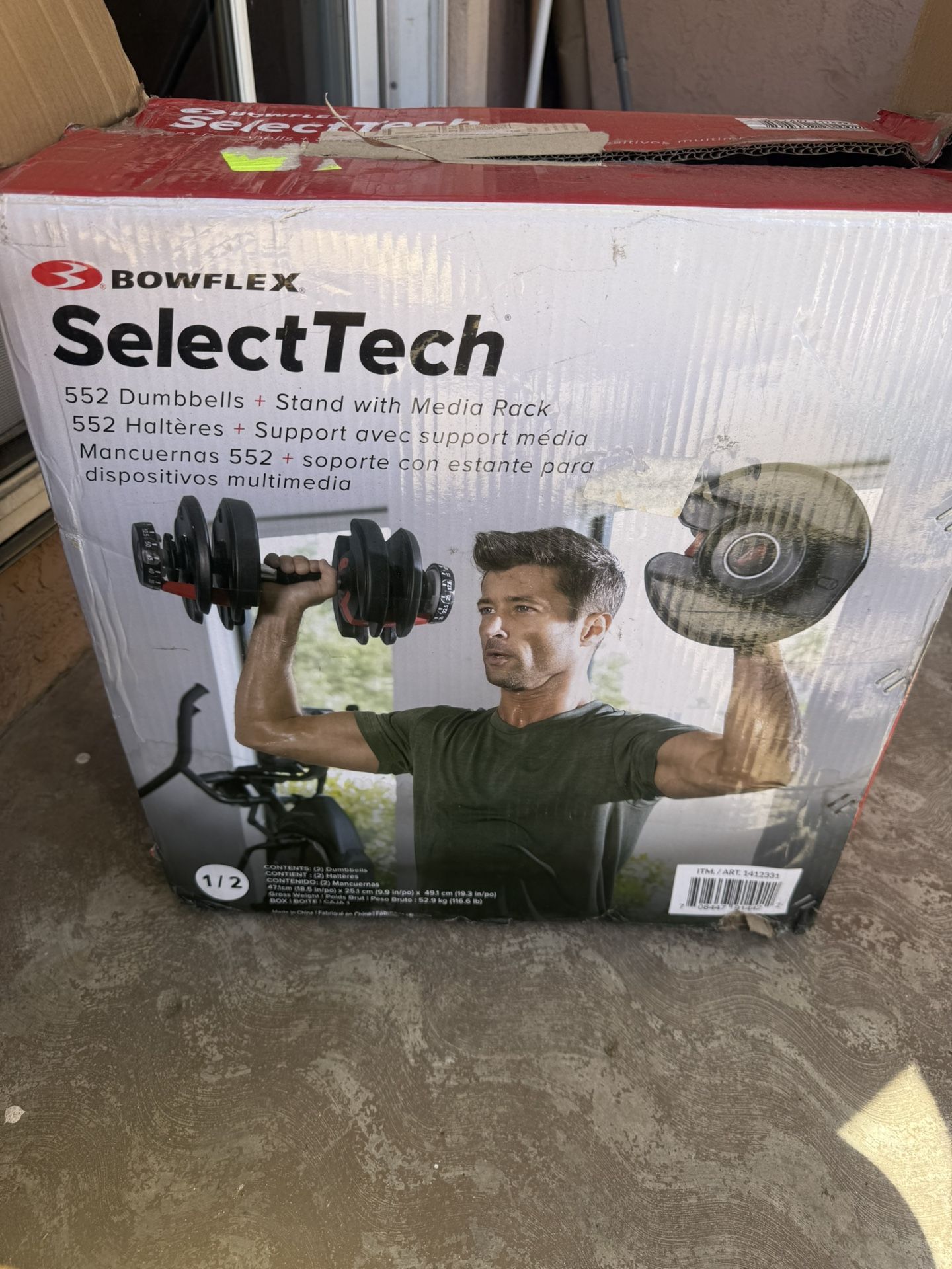 Adjustable Dumbbells Bowflex