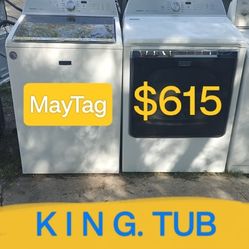 $615 mayTag Washer Dryer / Stove Stackable Water Heater Boiler 