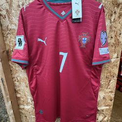 Ronaldo Portugal 2026 Home Jersey Size L