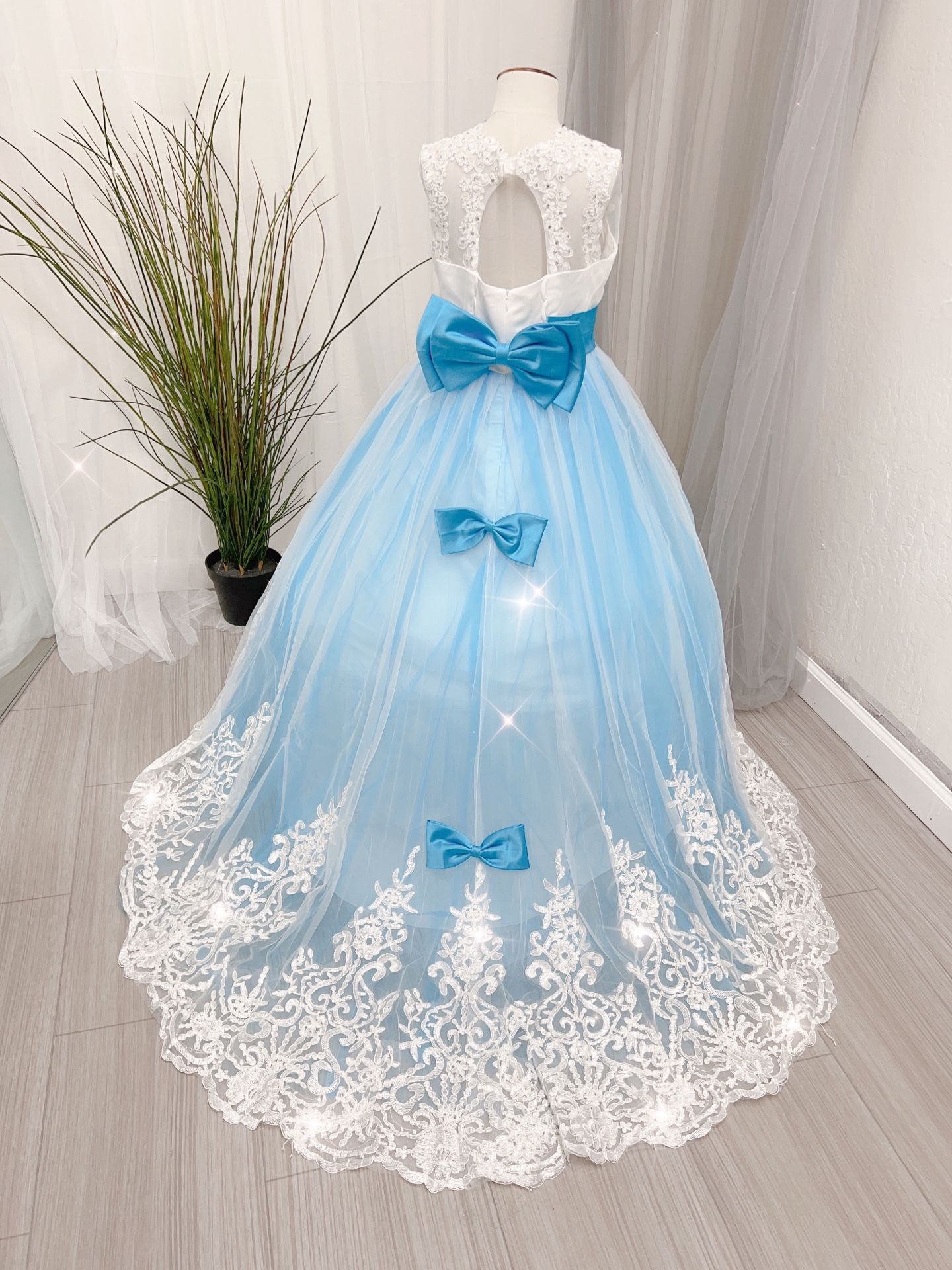 Sparkle Flower Girl Dress