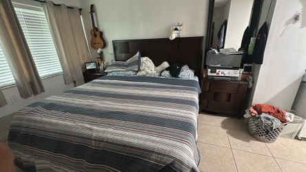 King Bed - City Furniture with Tempur-Pedic Mattress