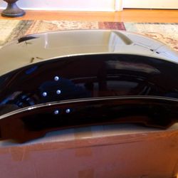 HARLEY DAVIDSON AFTERMARKET RAZOR TOUR PACK BLACK HARDWARE LATCHES AND HINGES MURDERED OUT NEW