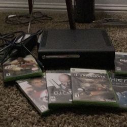 Xbox 360 With Games 