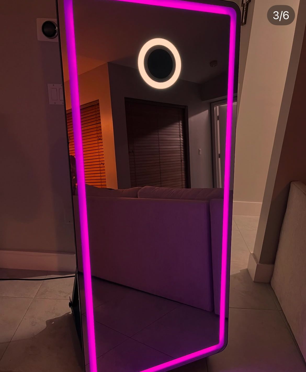 Magic Mirror Including Mini Printer And DSLR Canon Camera