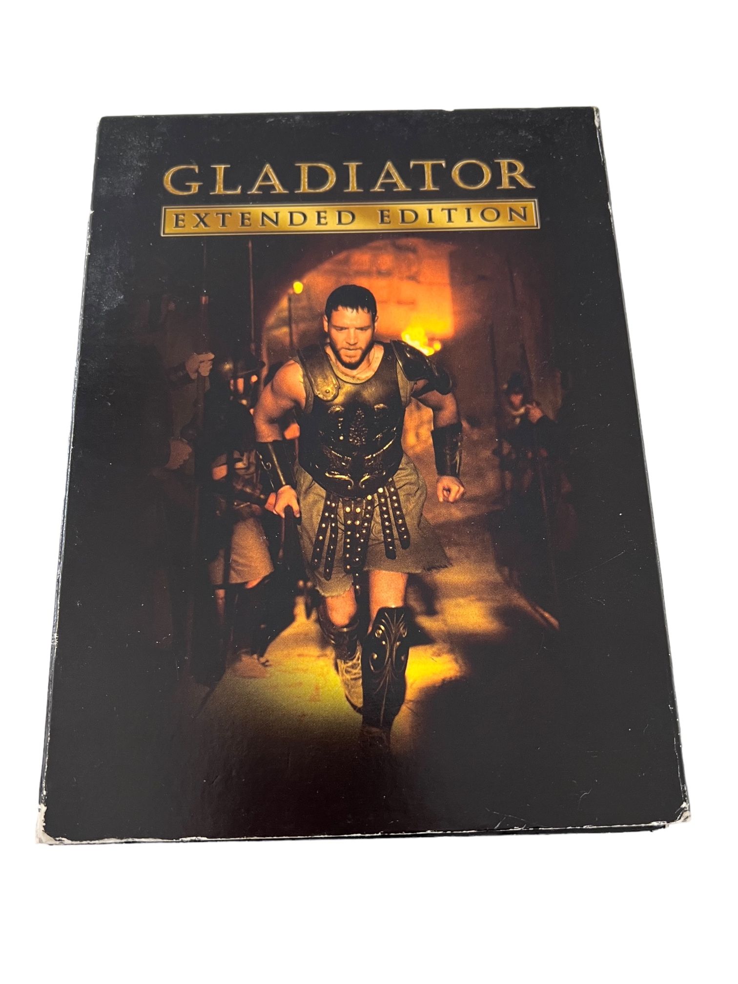 Gladiator Extended Edition DVD Russell Crow Ridley Scott 2000  Immerse yourself in the epic story of a once powerful general turned slave, as he rises