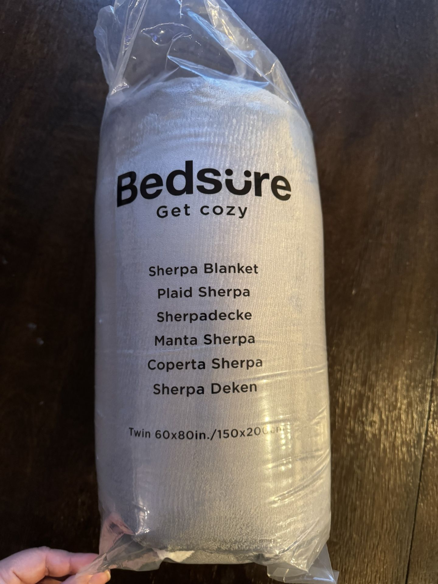 New Sherpa Blanket