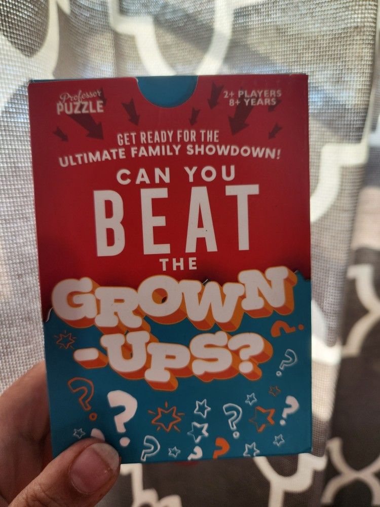 Can You Beat The Grown Ups Game (1 Available)