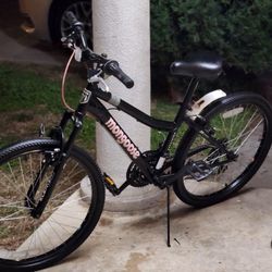 24"×15" Nice & Clean Front Suspension Mountain Bike 