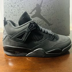Jordan 4 Black Cat Size 10 Brand New