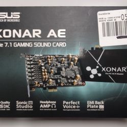 Asus Xonar AE Soundcard
