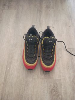 Nike Air Max 97 Sneakers Black Red Yellow
