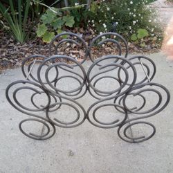 Metal Decorative Wine Rack