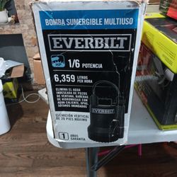 Everbilt 1/6 Potencia 6359 Litros Por Hora