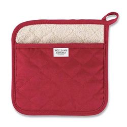  Williams-Sonoma Heat Resistant Pot Holder Claret Red – New