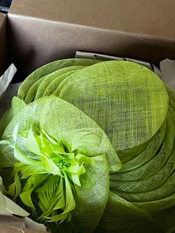 Ladies Kentucky Derby Hat, green