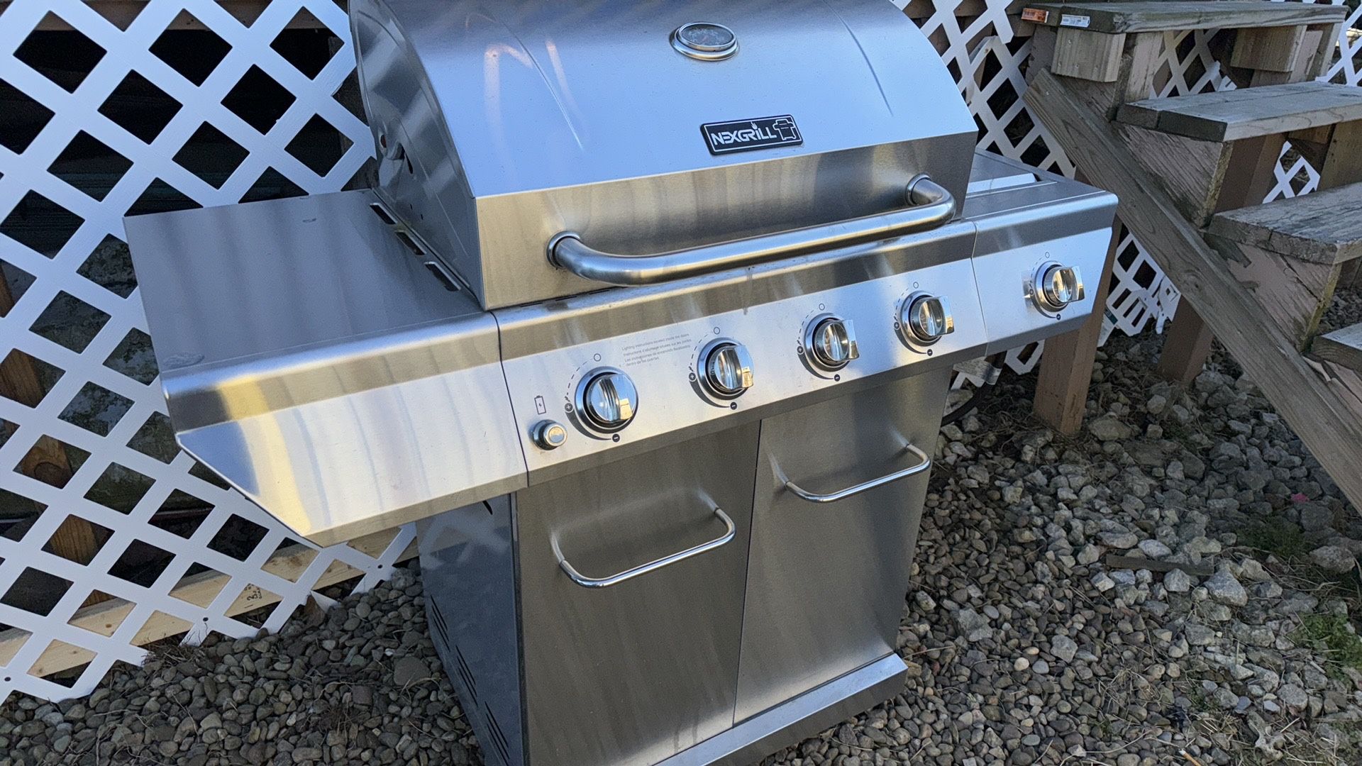 Grill Stainless Steel (read As Before Messaging)