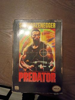 NECA Schwarzenegger Predator Action Figure Box