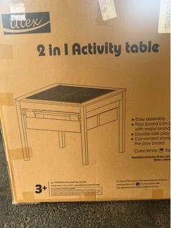 2 in 1 activity table