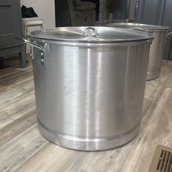 Aluminum Pot With Steamer /  Hoya Vaporera