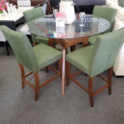 5pc Counter Height Dining Set 