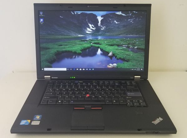 LENOVO THINKPAD T510 500GB HDD 6GB RAM i7 @2.67GHz WIN10 MS OFFICE 2016 15.6" WORKING 100% GOOD