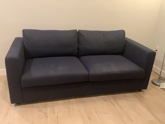 blue sofa/bed