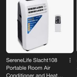 Portable Air Conditioner And Heater - Compact Home Ac Cooling And Heating Unit