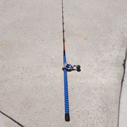 Tsunami Forged 10 Lever Drag Saltwater Jigging Reel With Custom 8' Deckhand  Rod for Sale in West Covina, CA - OfferUp