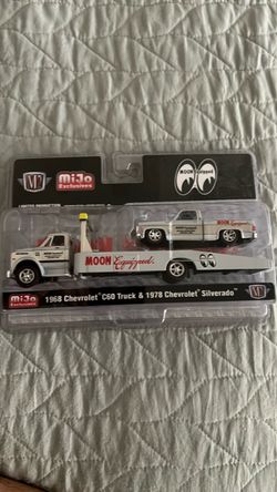 M2 Machines MiJo Moon Equipped Chevy C60 & Silverado Set