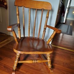 Real Wood Children's Rocking Chair