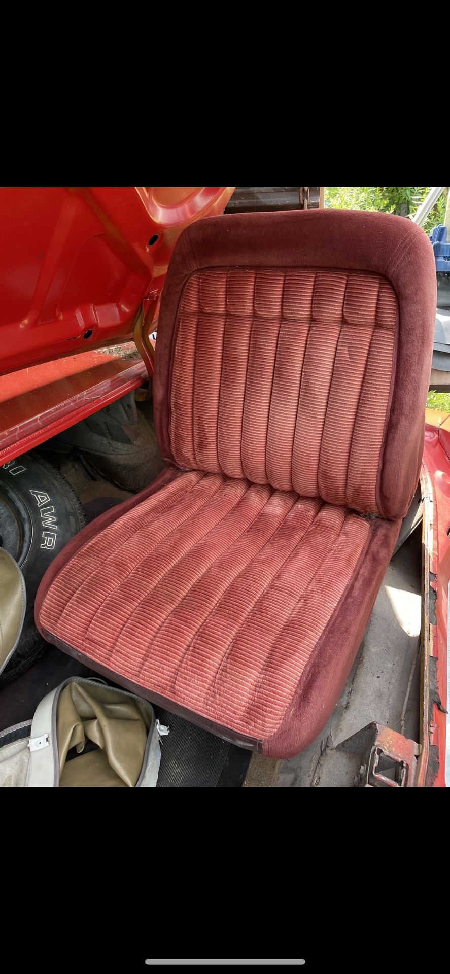 Pair Match Velvet Seats 91 Silverado